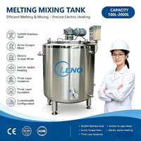 Système de chauffage industriel continu en ligne à haute efficacité, cuve de fusion à bain-marie pour beurre, cacao et chocolat