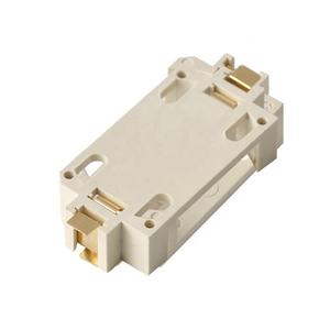 Support de pile bouton plaqué or CR2023 LR44 avec contact en cuivre – Support élégant pour piles bouton - Product Image 4