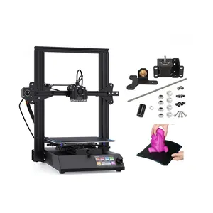 Impresora 3D FDM pequeña para amantes de bricolaje 3D de alta precisión Impresora 3D de escritorio Máquina de impresión 3D FDM