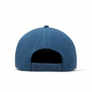 Casquette de golf noire imperméable perforée avec fermeture snapback, casquette de baseball avec corde, broderie personnalisée de qualité supérieure, logo OEM ODM, unisexe, toutes saisons - Product Image 4