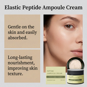 Crème Ampoule au Peptide de Cuivre Bleu 50g – Hydratant Visage Raffermissant, Éclaircissant et Lissant pour une Peau Effet Verre – Essence Anti-Âge - Product Image 6