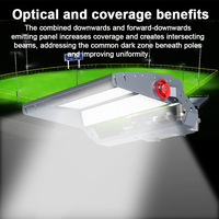 Projecteurs LED pour stades sportifs IP67 1050W/1450W/1650W, pour terrains de football et terrains de golf, certifiés RoHS CE, en alliage d'aluminium, garantie 5 ans, CRI90