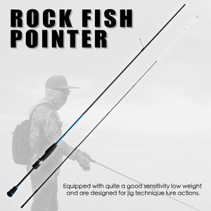 HONOREAL Light Game 2,13 M 0-5g Ultra Light Fast Action 2 Section Carbon Rod para Aji Rockfish Trucha Spinning Fishing Rod - Product Image 2