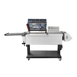 Shrink Packing Wrapping Machine Fm5540a Semi-automatic Film Small 2 In 1 L Bar Sealer