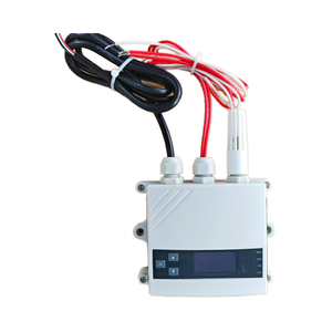 Treo tường công nghiệp nhiệt độ độ ẩm Transmitter 4-20mA/RS485 đầu ra 24VDC điện ABS cho môi trường trong nhà OEM - Product Image 2