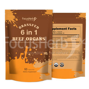 Complément Alimentaire FocusHerb Adapté aux Femmes 6 en 1 Capsules Mixtes d'Organs de Bœuf Nourri à l'Herbe - Product Image 2