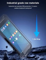 Escáner de Códigos de Barras Android 13, Terminal Portátil de 6GB 64GB, PDA de 5.5 Pulgadas con Intercambio en Caliente para Almacén WMS