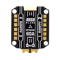 RUSHFPV Rush Blade V2 F722 Fabricant professionnel 60A 128K Blheli32 4 1 ESC Stack Accessoires RC numériques de haute qualité