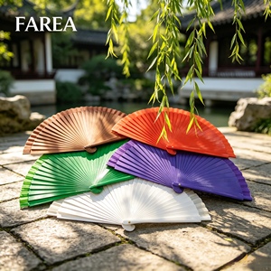 Abanico plegable de madera para Festival español, Accesorio clásico, ideal para regalo de boda, recuerdo, Personal - Product Image 6