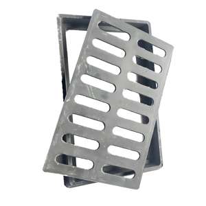 Rejilla <span class=keywords><strong>de</strong></span> Drenaje para Aceras Jin Zhisheng B125, Rejilla <span class=keywords><strong>de</strong></span> <span class=keywords><strong>Hierro</strong></span> Antideslizante Galvanizada en Caliente, Estándar EN124 para Pavimento Municipal <span class=keywords><strong>de</strong></span> Parques - Product Image 2