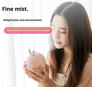 Câm lớn phun tạo độ ẩm Bunny thiết kế với ánh sáng ban đêm nano phun công nghệ cho máy tính để bàn nhà - Product Image 4