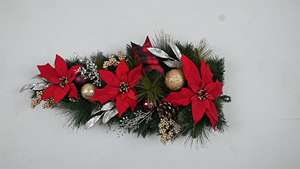 Popular Customized Pvc Decoration Ornament Artificial Hanging Christmas Teardrop <b>Swags</b> - Product Image 5