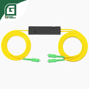 GETEKnet OEM ODM FTTH 1x2 Splitter PLC à fibre optique 1x2 1*2 sans connecteurs 1x2 1*2 PLC LC APC UPC SC/APC LC/APC 3.0mm - Product Image 1
