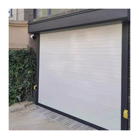 Portes de volets roulants horizontaux en alliage d'aluminium Portes de volets roulants en polycarbonate d'occasion pour camions perforés