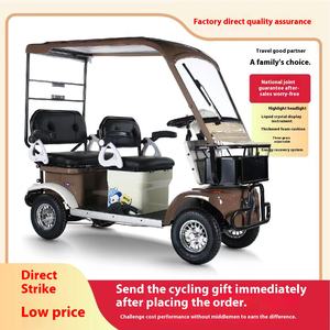 <span class=keywords><strong>Vélo</strong></span> de loisir et <span class=keywords><strong>cargo</strong></span> adulte 4 <span class=keywords><strong>places</strong></span> à double usage avec machines de construction Caractéristiques 48v Mini Smart Digital Garantie 1 an - Product Image 3