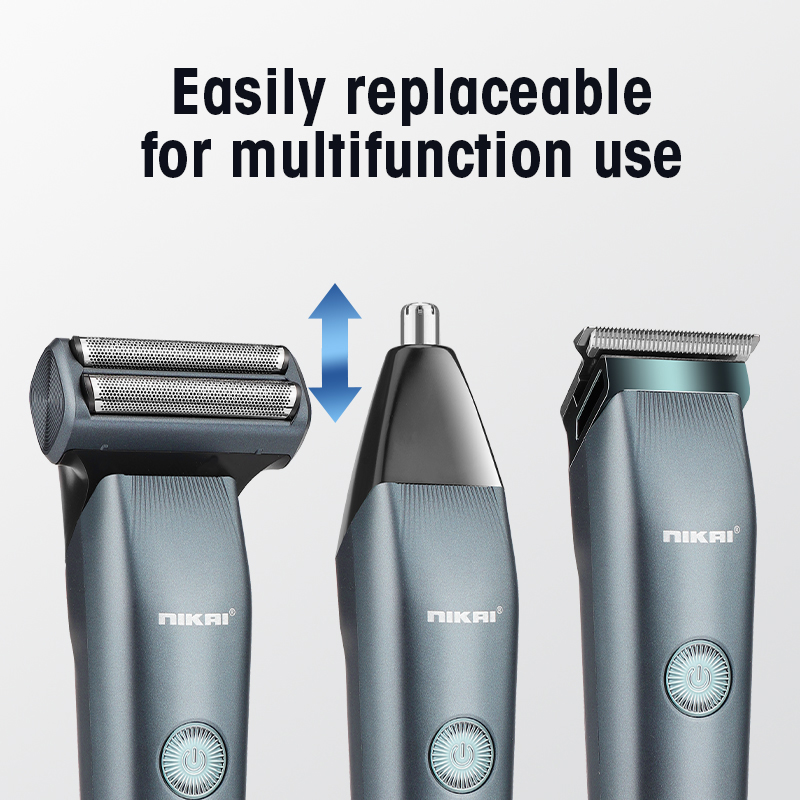 Suttik NK-822 3-in-1 USB-C Rechargeable Hair Clipper Beard Trimmer