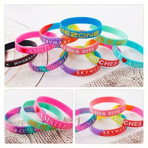 Pulsera Deportiva Promocional de Silicona, Brazalete de Silicona Personalizado, Pulseras de Alta Calidad con Logotipo - Product Image 6