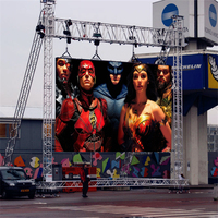 Pantalla LED de Alquiler para Eventos al Aire Libre, Pantalla LED de Pared Pequeña para DJ, Pantalla LED para Escenarios y Conciertos