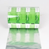 Film barrière laminé en aluminium souple de qualité alimentaire, rouleau de sachet brillant, emballage étanche pour l'industrie alimentaire du chocolat