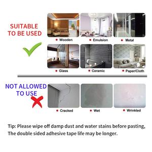 Сверхпрочная клейкая красная двухсторонняя лента прозрачная акриловая водонепроницаемая лента для домашних животных, активируемая водой клейкая лента - Product Image 5