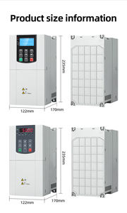 Inversor de Frecuencia Variable JNN LW-9000 de Alta Calidad, Trifásico, 380V, 1.5-2.2kw, Sistema de Control de Bomba de Agua, Regulación de Voltaje <span class=keywords><strong>y</strong></span> Frecuencia - Product Image 6