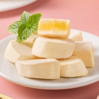 38g Kaas Bedekte Gefreeze-droogde Fruit Gezonde Casual Snack Knapperige Exotische Zoete Snoep Groothandel Bulk