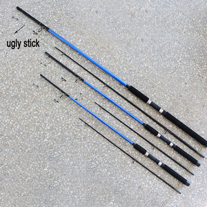 Canna da spinning Ugly Stick in fibra di vetro da 6'/6'6''/7' (2 pezzi) con impugnatura in EVA per pesca in acqua dolce, ruscello e lago - Vendita <span class=keywords><strong>all</strong></span>'ingrosso - Product Image 6