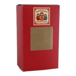 Boîte de papier d'art de 350 g/m² d'impression couleur au design personnalisé pour l'emballage de poupées Matryoshka - Product Image 4