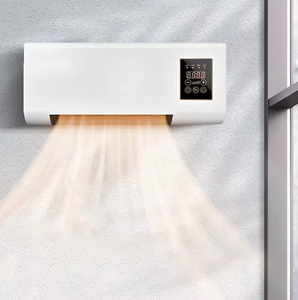 พัดลมติดผนังและเครื่องปรับอากาศ 2-in-1 ขนาดเล็ก 1800W ประสิทธิภาพสูงสำหรับทำความร้อนในห้อง เครื่องเป่าลมร้อน - Product Image 6