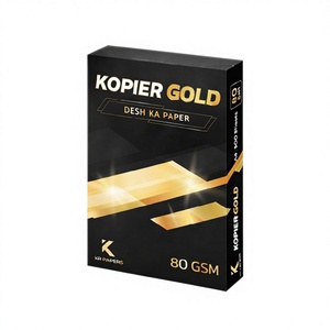 Papel de Oficina KR Kopier Blanco 80gsm A4 Ecológico con Certificación ISO/ de Primera Calidad, 5 Resmas por Caja - Product Image 1