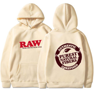 Felpe con Cappuccio Oversize Unisex in Cotone e Poliestere con Logo Personalizzato, Stampa Grafica RAW Backwoods Cookie, Streetwear per Ragazzi e Uomini - Product Image 3