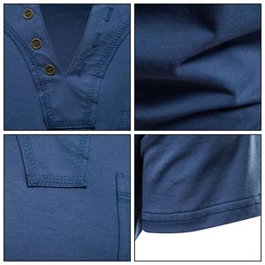 Camiseta informal de algodón de estilo japonés para hombre y mujer, de verano, con corte ajustado y bolsillos - Product Image 5