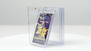 Y Y Ultra Clear Pro One Touch 100% UV Protection Strong Magnetic Holder for Standard Size Card Booster Pack - Product Image 5
