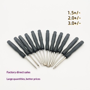 Tournevis de bricolage pour enfants, 2,0 mm cruciforme, 3,0 mm plat, manche en plastique, nickelé, résistant à la corrosion - Product Image 3