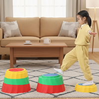 Jouet d'équilibre sensoriel éducatif en plastique pour enfants, idéal pour l'école, la maison et la maternelle, léger, pour jouer à l'intérieur et à l'extérieur