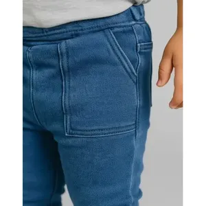 Jeans elasticizzati Adrenaline per ragazzi, vestibilità skinny, pantaloni in cotone elasticizzato lavorato a maglia con 2 tasche, abbigliamento per bambini - Product Image 5