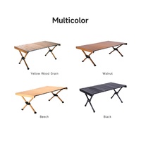 Meilleure vente : Table de camping pliante en aluminium, moderne, portable et ultralégère pour pique-nique en extérieur