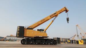 מנוף זחלילי XGTC130, מכונות הרמה, 130 טון מקסימום. מנוף זחלילי נייד בעל כושר הרמה מדורג במחיר זול - Product Image 2