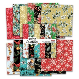 24 fogli di carta da 6 "x 6" di <span class=keywords><strong>natale</strong></span> Journal spazzatura che fa carta con motivi Scrapbooking - Product Image 5