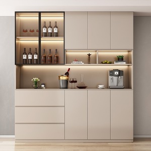 Juego de cocina modular moderno de personalización gratuita de China con gabinetes de madera gris, fregadero de piedra sinterizada, mesa de isla de cocina - Product Image 4