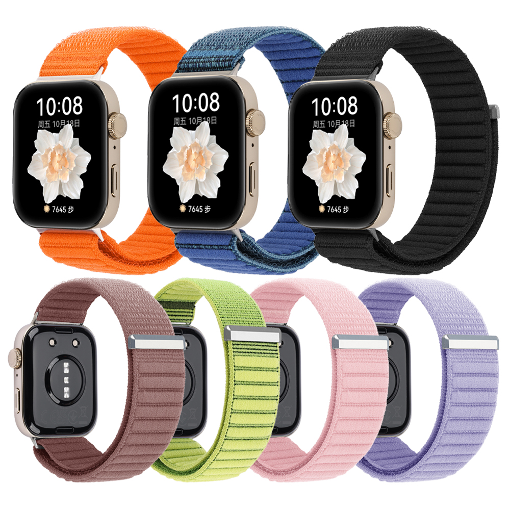 Новые дышащие спортивные часы с нейлоновым ремешком для Huawei Fit 4/4pro, Симпатичные 2025