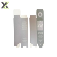 Boîte en carton de luxe biodégradable et recyclable sur mesure pour emballage aérosol, crème pour le visage, blush