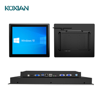Computadora Todo en Uno Resistente de 12, 13, 15, 17 y 19 Pulgadas, Panel PC Industrial con Pantalla Táctil Impermeable Integrada con I3, I5, I7 y Wifi