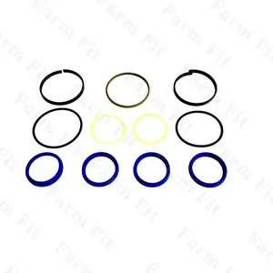 High Quality Factory Price CAR49117 81863330 For Ford New Holland Tractors 5640 6640 7740 Steering Cylinder Repair Seal Kit