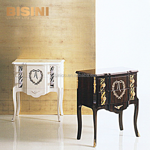 Ormulo-mesa auxiliar de tres capas con marco de latón dorado, Ormulo, estilo antiguo, coleccionable - Product Image 5