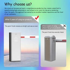 Автоматический шлагбаум HCW 6 метров с RFID-системой контроля доступа для автомагистралей и парковок, тип «гармошка» - Product Image 5