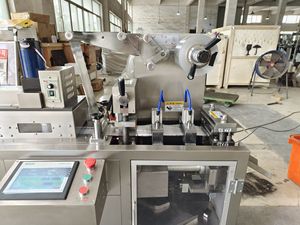 DPP80 otomatik kabartma ambalaj makinesi bal tereyağı sos krem zeytinyağı sıvı dolum isı mühür Blister paketi makinesi - Product Image 3
