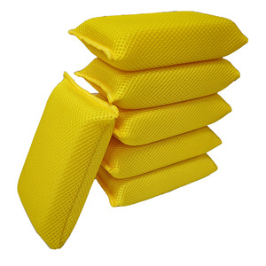 Sower <b>Car</b> Cleaning Sponge 15x9cm Microfiber Sandwich Structure For Auto Wash And Wiping - Product Image 4