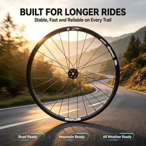 Jeu de roues de <span class=keywords><strong>VTT</strong></span> BLAZZEN ZERO Ultra Light T800 en alliage de carbone 27,5/<span class=keywords><strong>29</strong></span> pouces, largeur 30 mm, frein à disque 6 boulons, 28H, roues de vélo <span class=keywords><strong>tubeless</strong></span> - Product Image 2