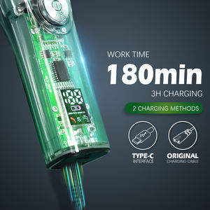 DSP-cortadora <span class=keywords><strong>de</strong></span> pelo profesional para salón <span class=keywords><strong>de</strong></span> barbería, recargable por USB, completamente transparente, uso doméstico y <span class=keywords><strong>de</strong></span> peluquero - Product Image 2